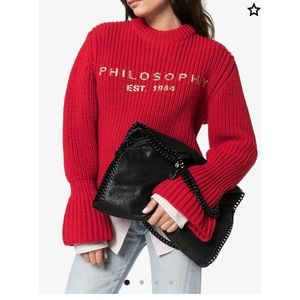 STELLA MCCARTNEY BAG I HAVE TWO BLACK AND GREY